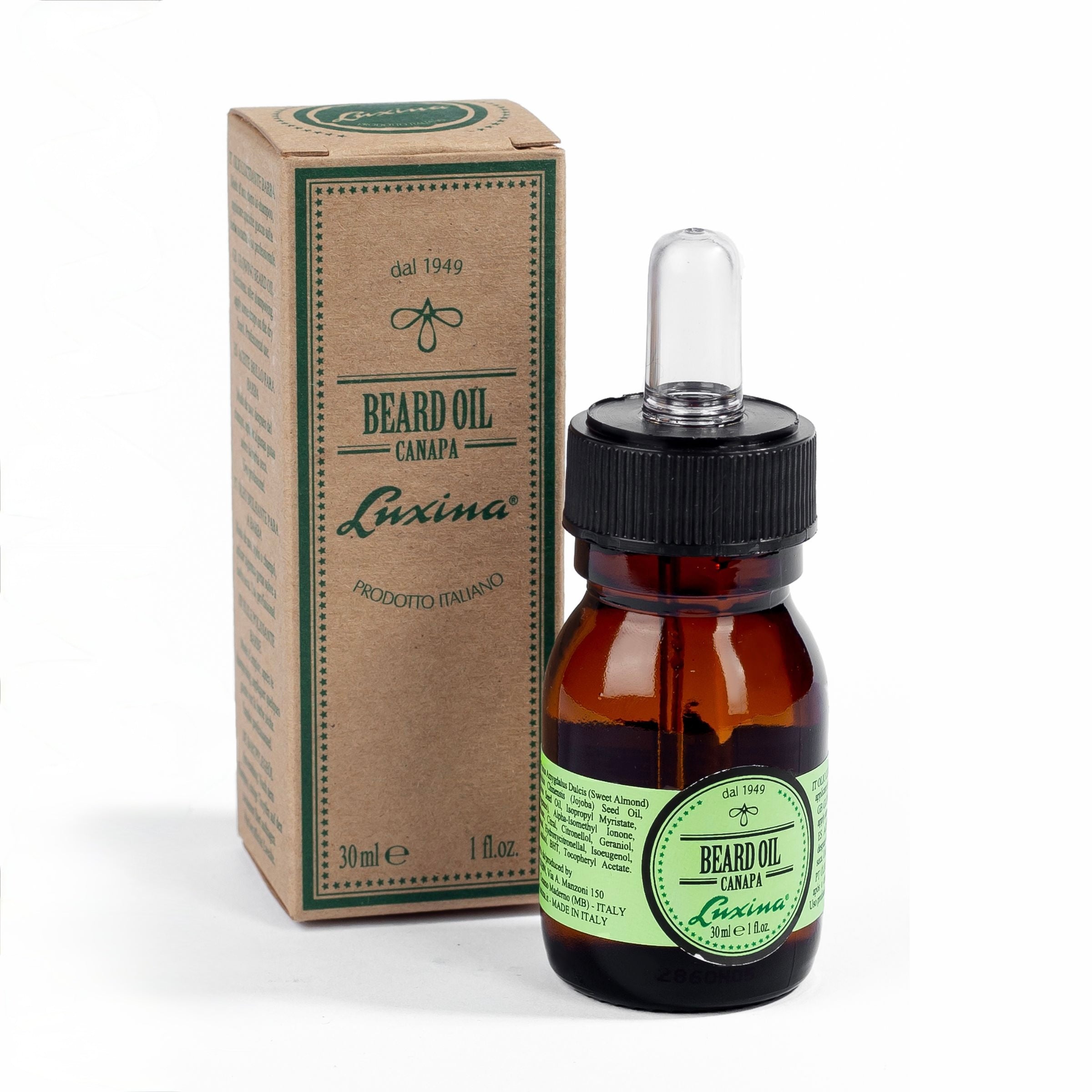 Olejek do brody konopny Luxina Beard Oil Canapa 30 ml