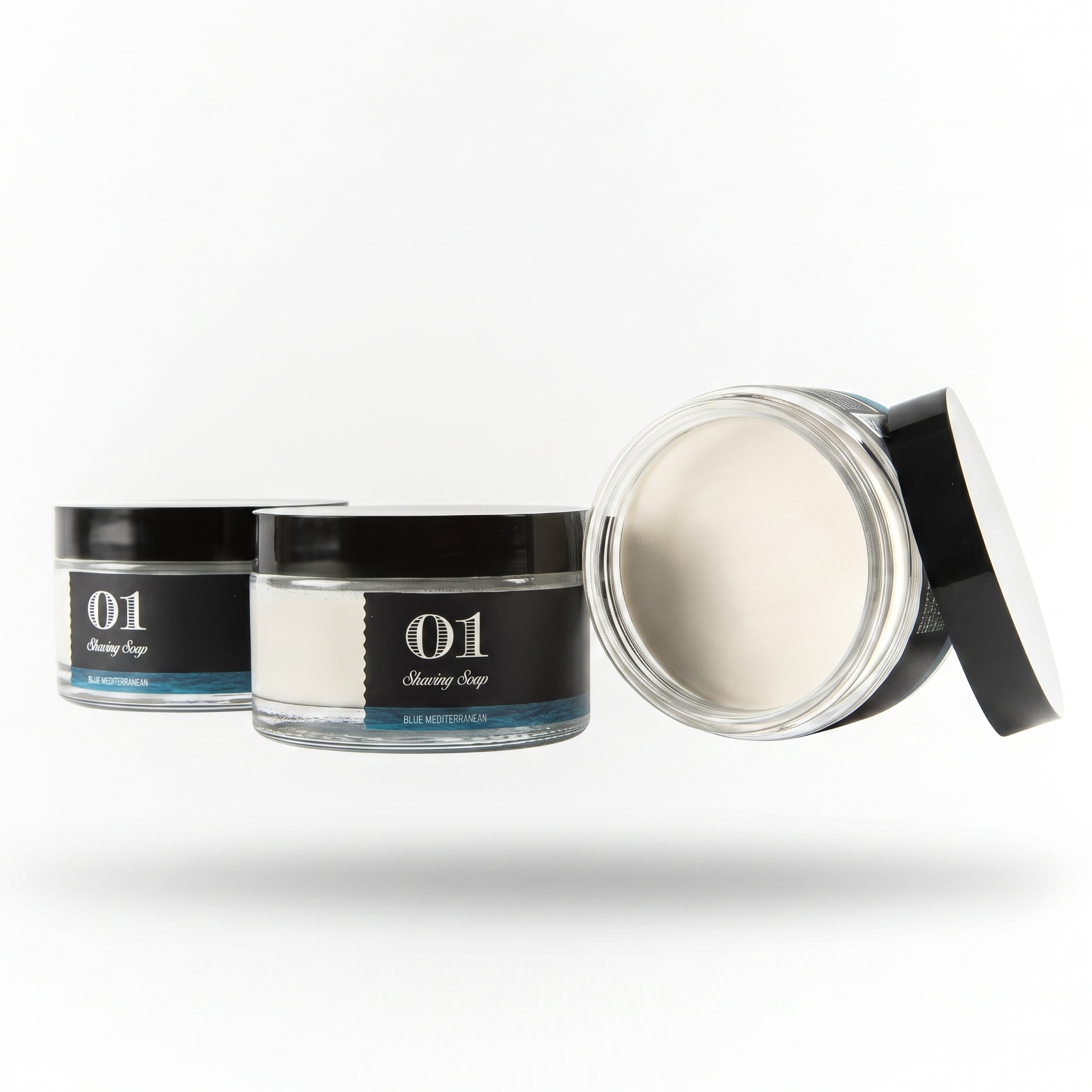 Mydło do golenia Epsilon Blue Mediterranean Shaving Soap 150g