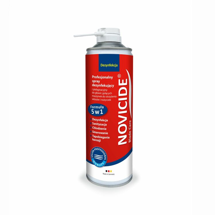 Spray do dezynfekcji ostrzy Novicide BLADE CARE SPRAY - 500 ml