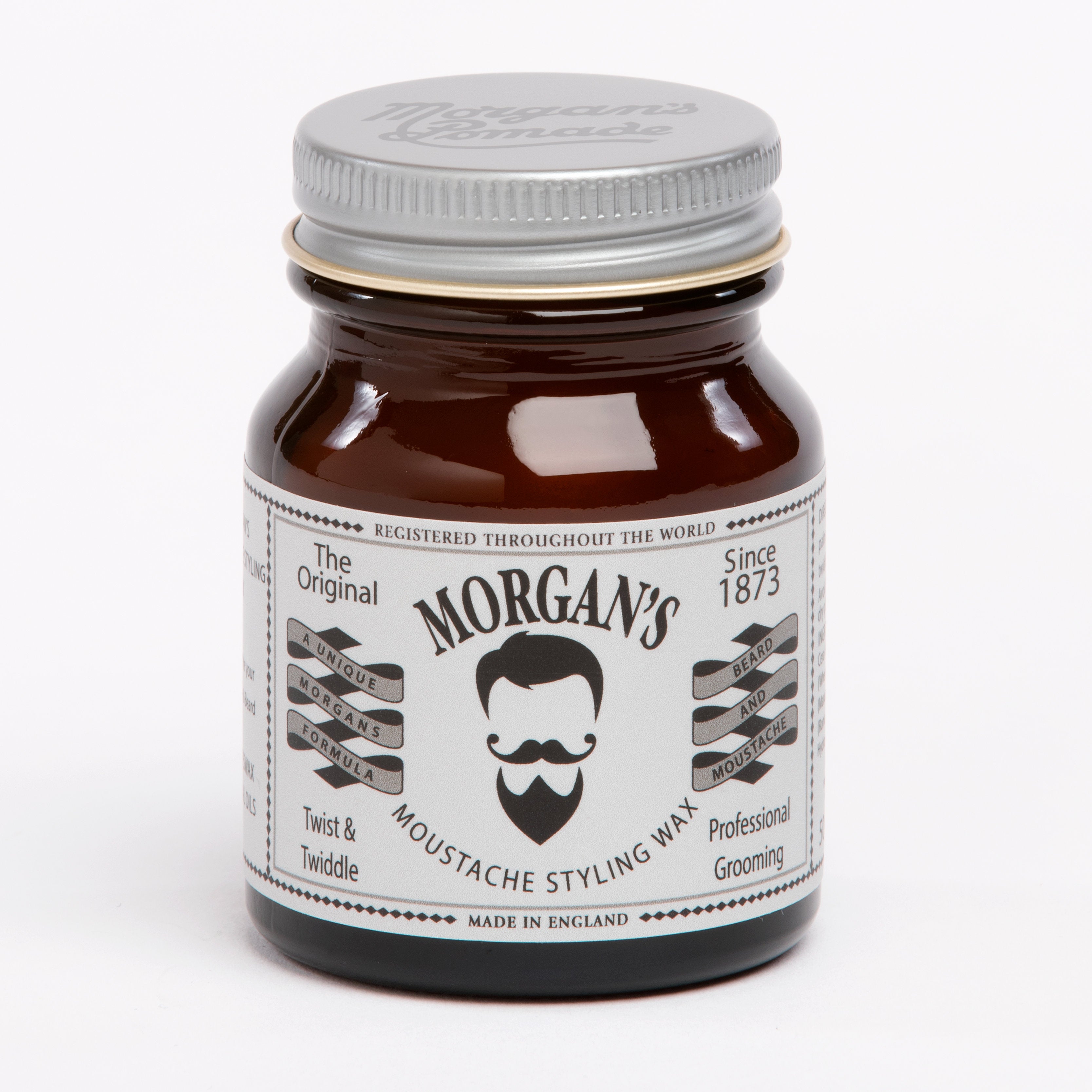 Wosk do stylizacji wąsów Morgan's Moustache Styling Wax "Twist & Twiddle" 50g