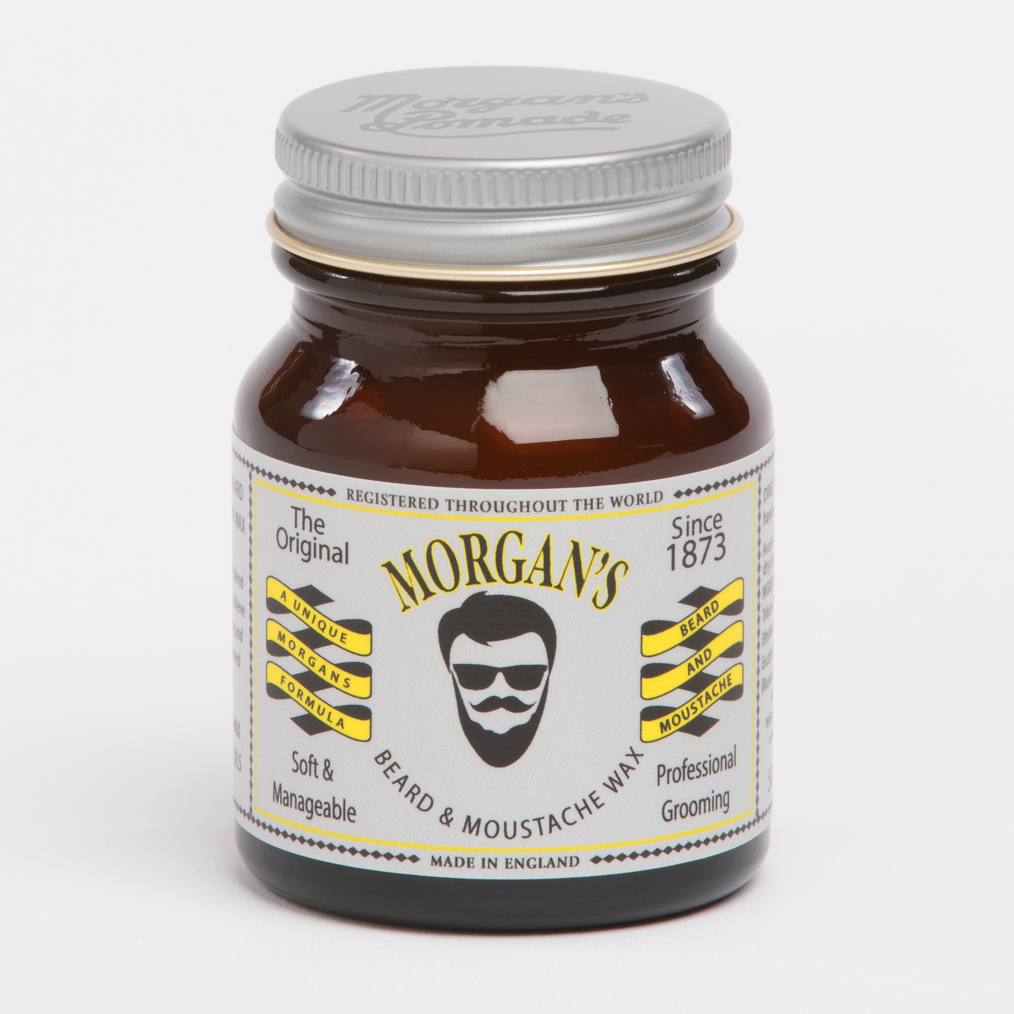 Wosk do brody i wąsów Morgan's Beard & Moustache Wax 50g