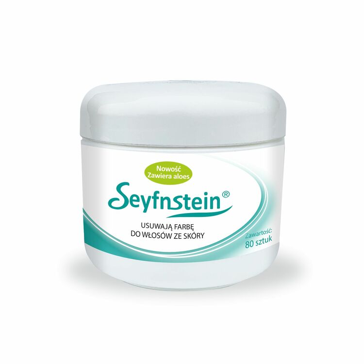 Płatki do usuwania farby ze skóry — Seyfnstein Hair Color Remover Pads (80 sztuk)