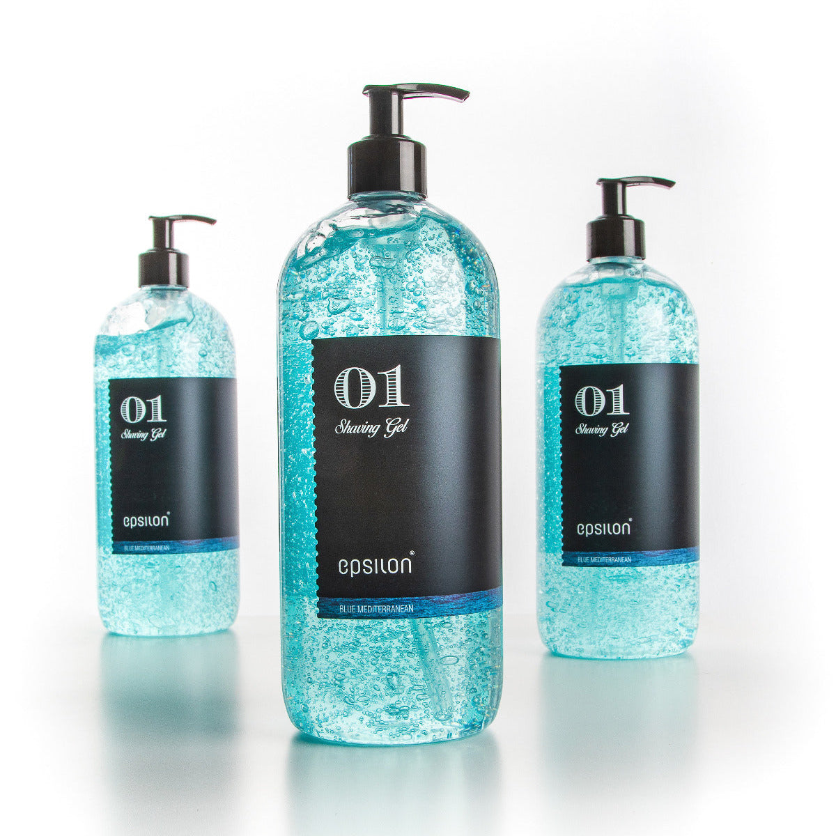 Żel do golenia Epsilon Blue Mediterranean Transparent Shaving Gel 1L