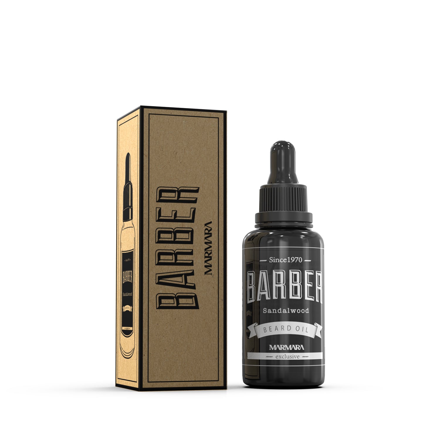 Olejek do brody MARMARA BARBER BEARD OIL 30 ML SANDALWOOD