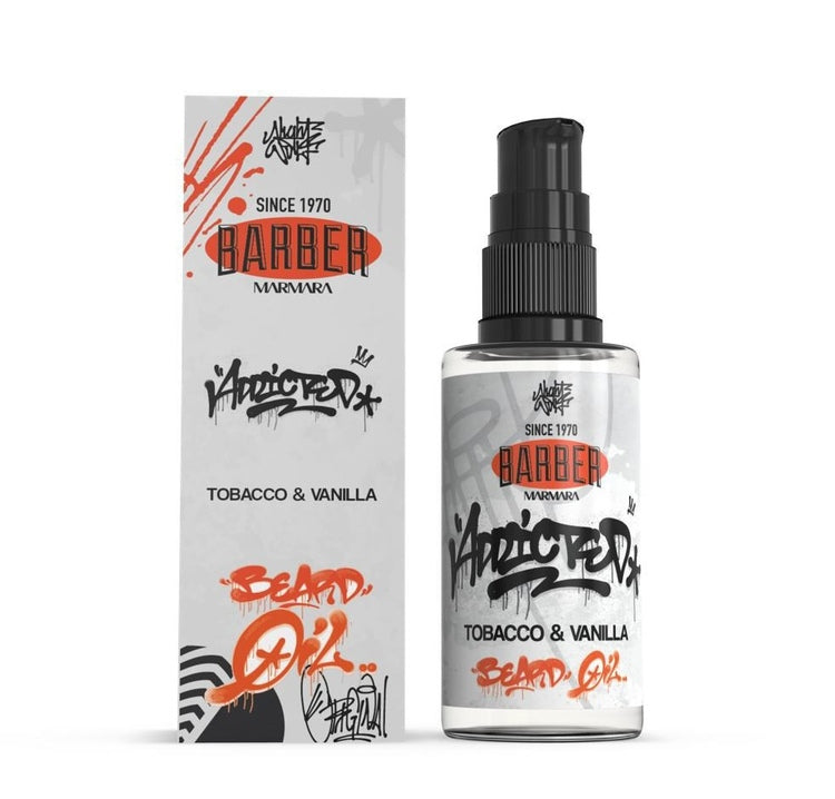 Olejek do brody MARMARA BARBER BEARD OIL 50 ML TOBACCO & VANILLA