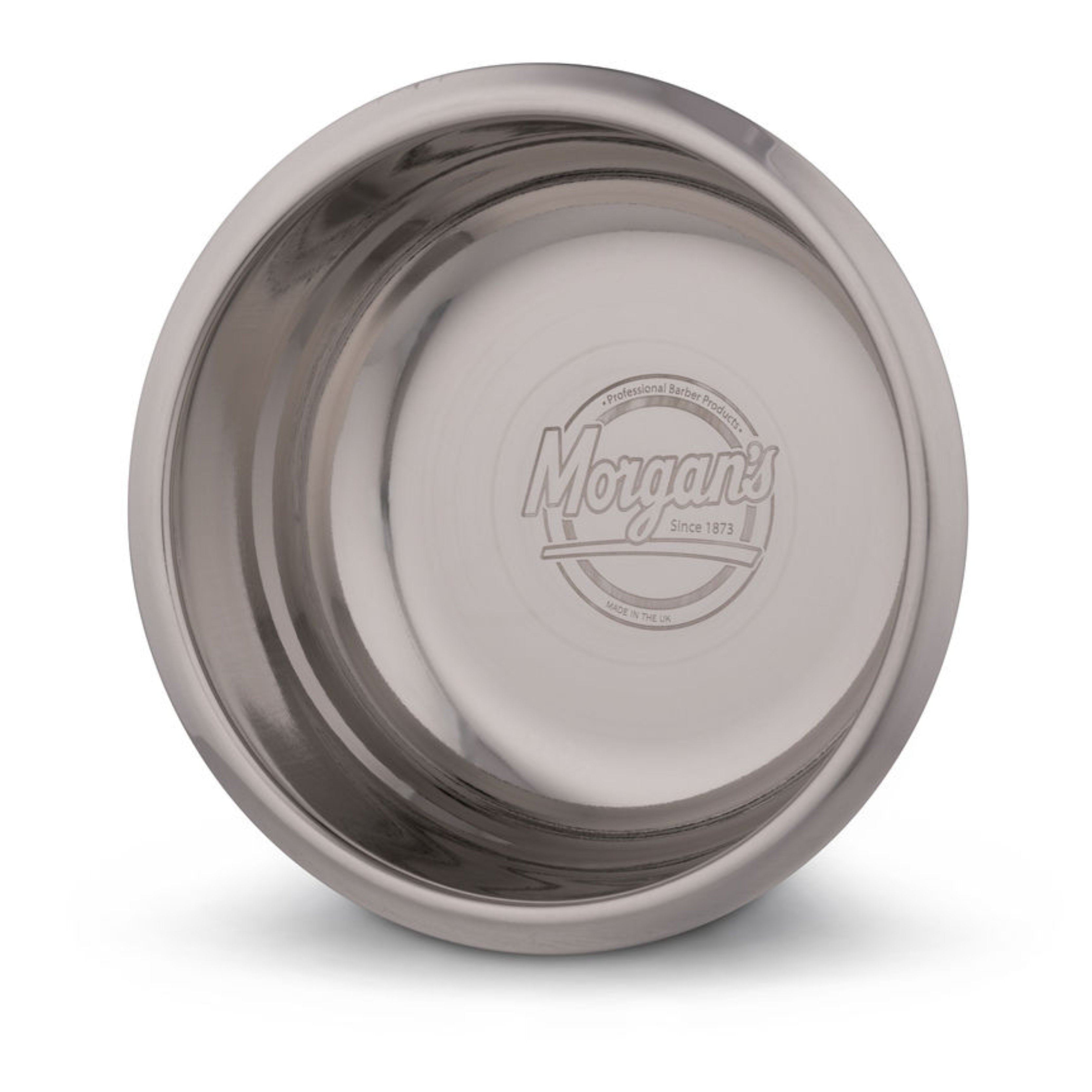 Stalowy tygiel do golenia Morgan's Stainless Steel Shaving Bowl