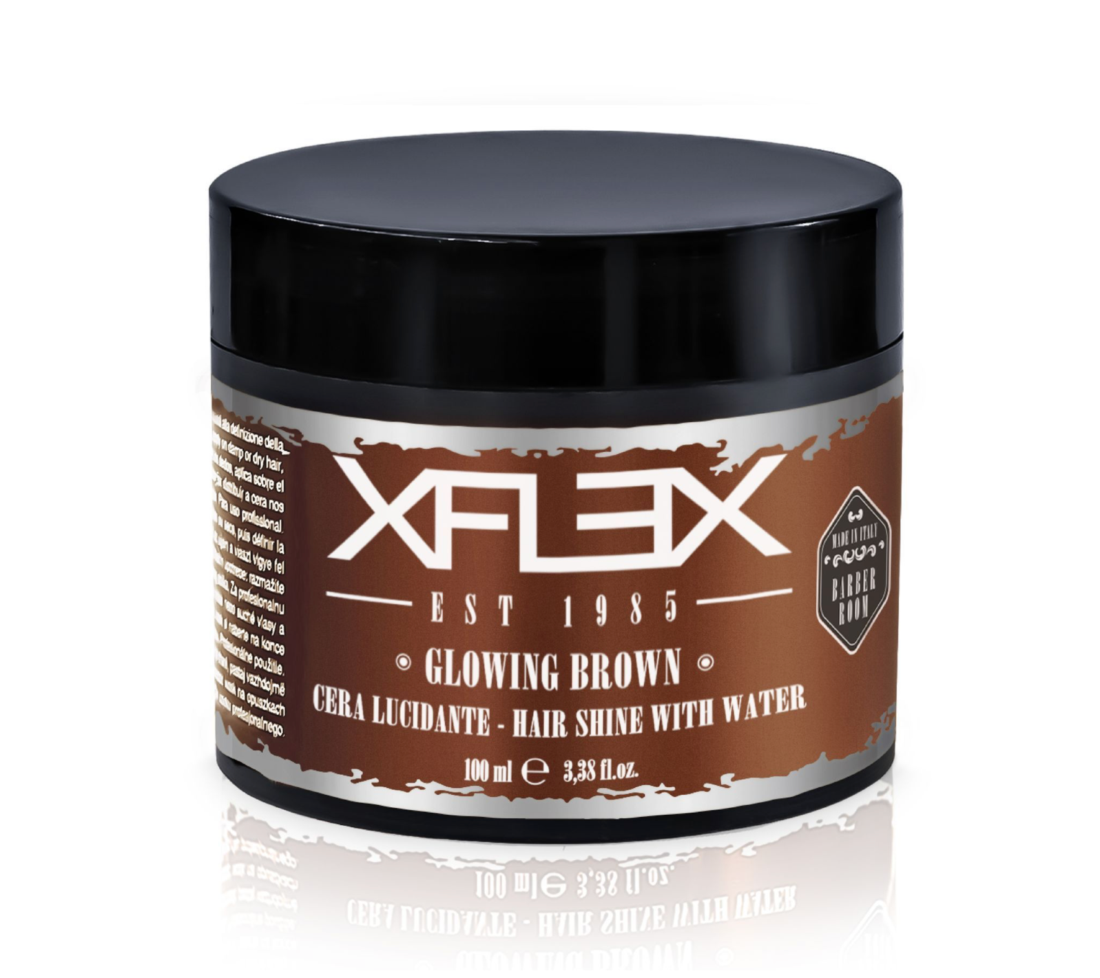 Wosk do włosów XFLEX GLOWING BROWN WAX 100 ML