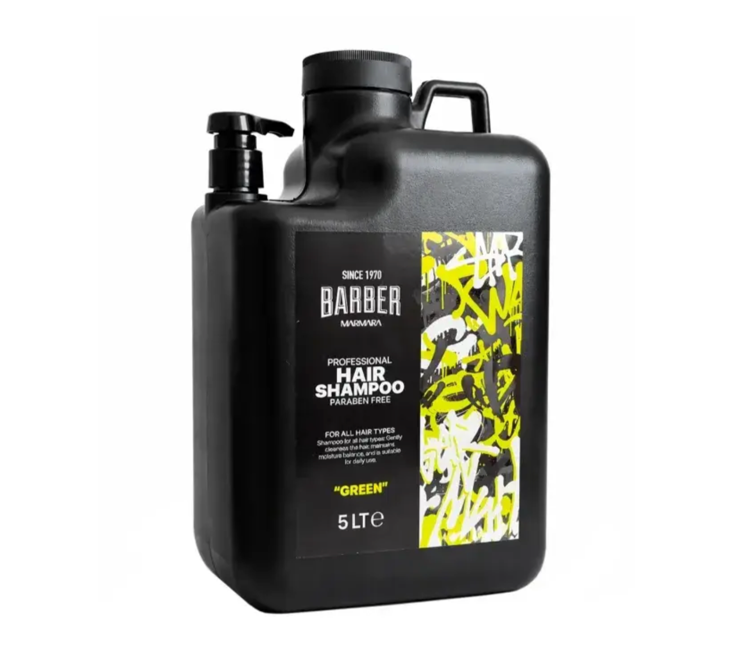 Шампунь для волосся MARMARA BARBER SHAMPOO 5 L GREEN