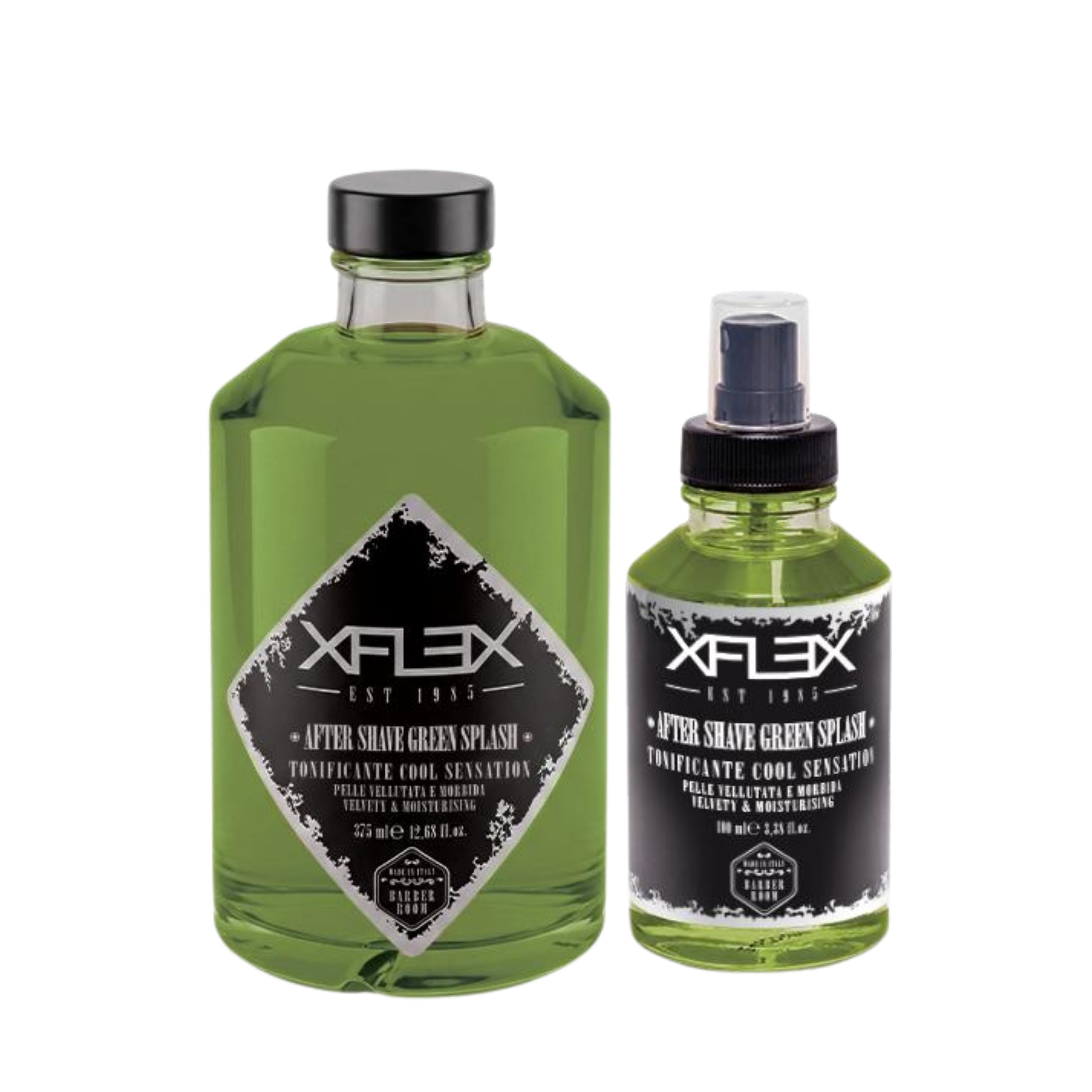 Woda po goleniu XFLEX AFTER SHAVE GREEN SPLASH SPRAY 100 ML